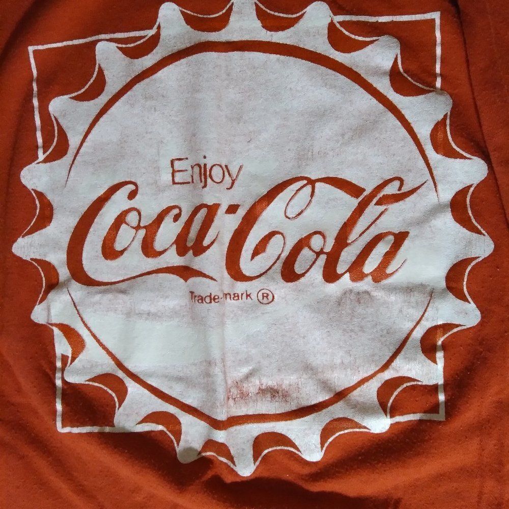 Vintage 80s Coca Cola Coke Adds Life T-Shirt